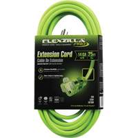 Cordon rallonge industriel Flexzilla Pro, Toutes saisons, SJTW, AWG 14/3, 15 A, 25' Consource