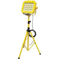 Explosion Proof Floodlight with Tripod, LED, 40 W, 5600 Lumens, Aluminum Housing Consource
