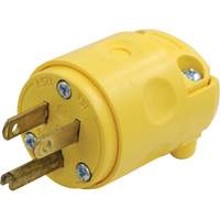 Replacement Plug, PVC, 15 A, 125 V Consource