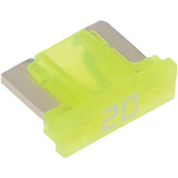LP MINI&reg; Series Automotive Blade Fuse, Cartridge, 20 Amps, 58 V Consource