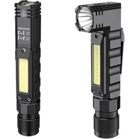 Multifunctional Work Light, LED, 500 Lumens, Rechargeable Batteries Consource