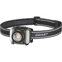 FL97R Tri-Colour Headlamp with Twist Focus & Voice Activation, LED, 830 Lumens, 2 Hrs. Run Time, Rechargeable Batteries Consource