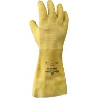 Gants pour usage g&eacute;n&eacute;ral 67NFW, 10/Grand, R&ecirc;vetement Latex de caoutchouc, Enveloppe en Coton Consource